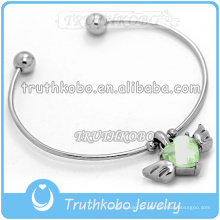 bracelete de charme de aço inoxidável atacado pulseiras memorial braceletes pulseira magnética